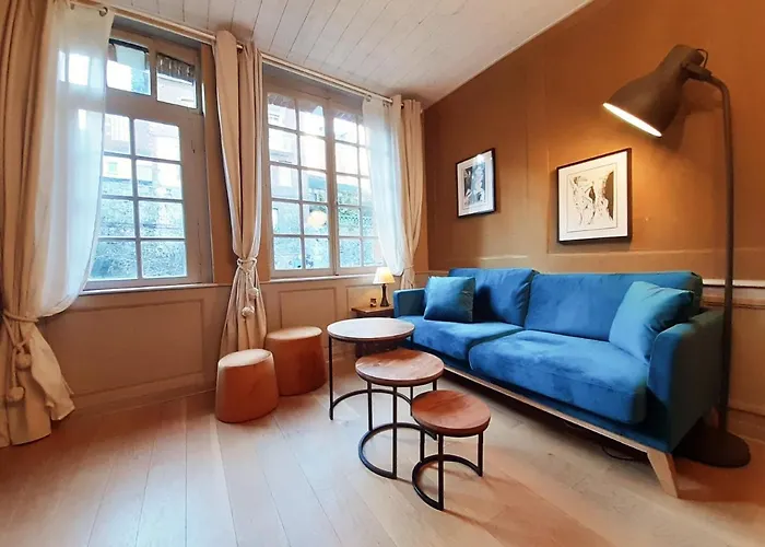 Maison Centre Ville: Historic Retreat With Private & Prime Location Holiday home Honfleur